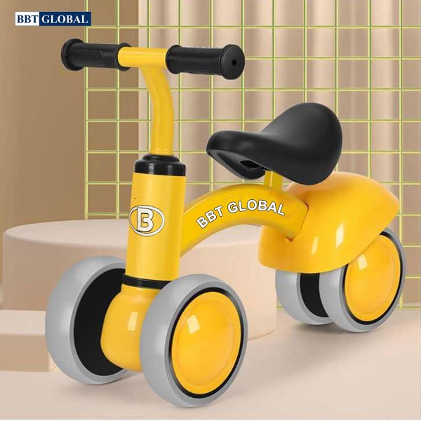 Xe chòi chân 4 bánh khung kim loại cho bé Q518
