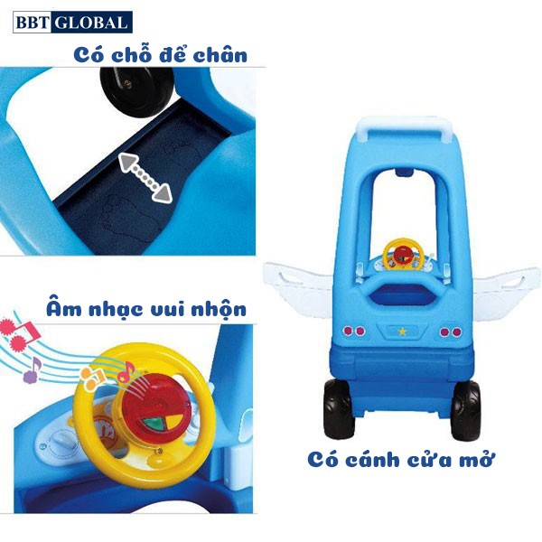 Xe chòi chân ô tô Cảnh sát ZESTER Style Hàn Quốc Z06