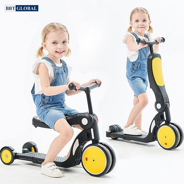 Xe trượt scooter đa năng 5 trong 1 cho bé BBT GLOBAL SK1310