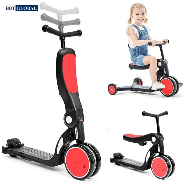 Xe trượt scooter đa năng 5 trong 1 cho bé BBT GLOBAL SK1310