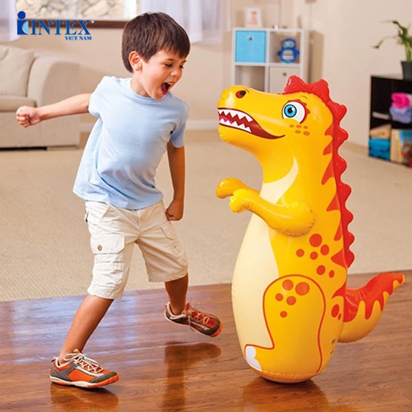 Lật đật bơm hơi luyện tập boxing tại nhà cho bé INTEX 44669