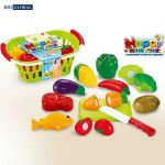 Bộ đồ chơi cắt ghép rau củ quả cao cấp 666-25