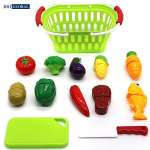 Bộ đồ chơi cắt ghép rau củ quả cao cấp 666-25