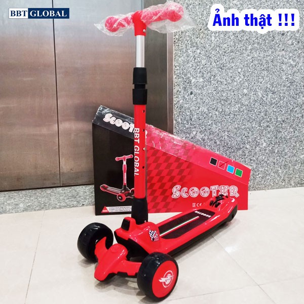 Xe trượt scooter bánh phát sáng BBT GLOBAL KM989
