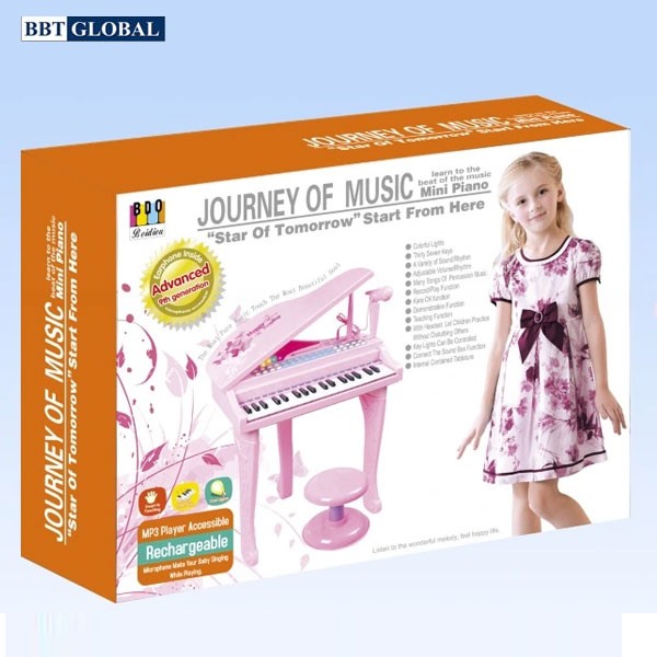 Đồ chơi đàn Piano CỠ LỚN 37 phím có ghế ngồi cho bé 9527