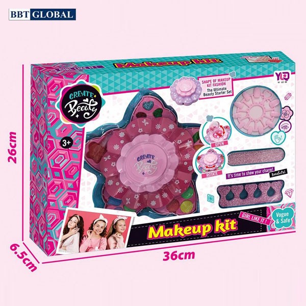 Đồ chơi mỹ phẩm trang điểm thật an toàn cho bé gái mã 022