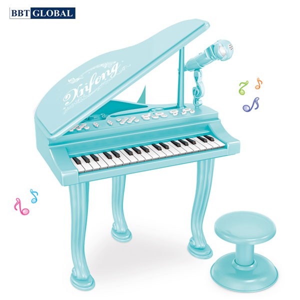 Đồ chơi đàn Piano 37 phím có ghế ngồi cho bé 881B