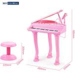 Đồ chơi đàn Piano 37 phím có ghế ngồi cho bé 881B
