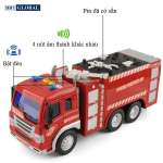 Mô hình xe cứu hỏa, xe môi trường, xe công trường có khiển từ xa WY1006/WY1002