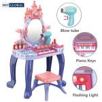 Bàn trang điểm lâu đài kèm đàn Piano cho bé 661-136