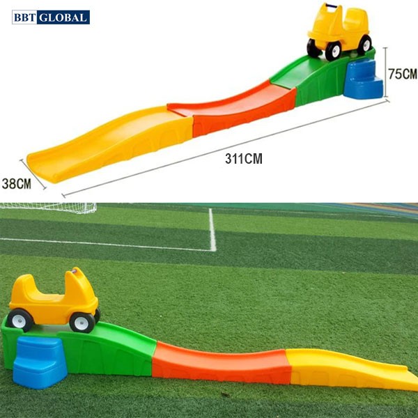 Bộ xe trượt dốc nhập khẩu và đường dốc ZK0414