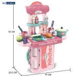 Bộ đồ chơi nấu ăn 3 trong 1 cho bé BBT Global 008-971