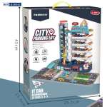 Đồ chơi mô hình đường ray kỳ thú- Garage ô tô tự động 5 tầng 3302A