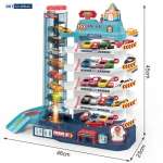 Đồ chơi mô hình đường ray kỳ thú- Garage ô tô tự động 5 tầng 3302A
