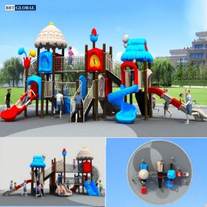 Cầu trượt liên hoàn cao cấp nhập khẩu BG093-1