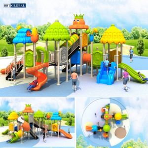 Cầu trượt liên hoàn cao cấp nhập khẩu BG163-2