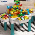 Bộ bàn ghế xếp hình LEGO đa năng kèm 105 chi tiết xếp hình cỡ lớn UG401-2