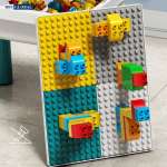 Bộ bàn ghế xếp hình LEGO đa năng kèm 105 chi tiết xếp hình cỡ lớn UG401-2