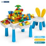 Bộ bàn ghế xếp hình LEGO đa năng kèm 105 chi tiết xếp hình cỡ lớn UG401-2