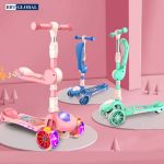 Xe trượt Scooter BBT Global 2 trong 1 có đèn và nhạc SK1306N