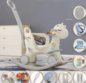 Ngựa bập bênh kết hợp chòi chân 8in1 RK-514B