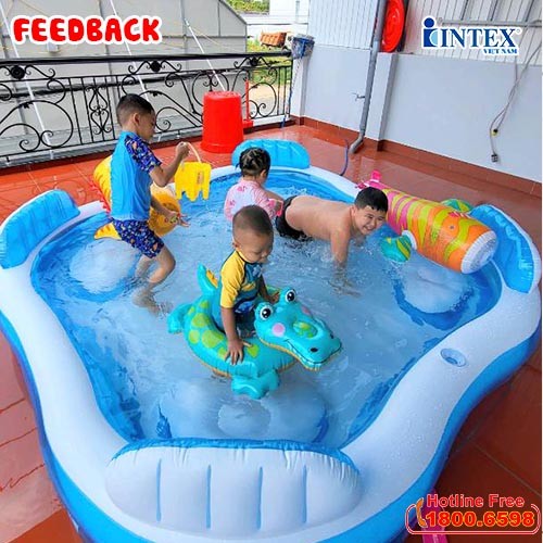 Phao bơi thú vòng INTEX 58221