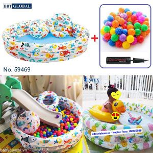 COMBO bể bóng KHUYẾN MẠI khi mua kèm cầu trượt
