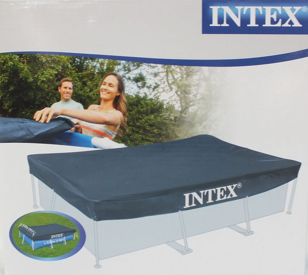 Tấm phủ cho bể khung kim loại chữ nhật 3mx2m INTEX 28038 (cho bể 28271, 28272, 26784)