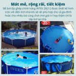 Bể bơi khung kim loại tròn 3m66 có máy lọc nước INTEX 28212
