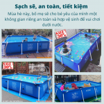 Bể bơi di động cho trẻ em 2.6m*1,6m INTEX 28271