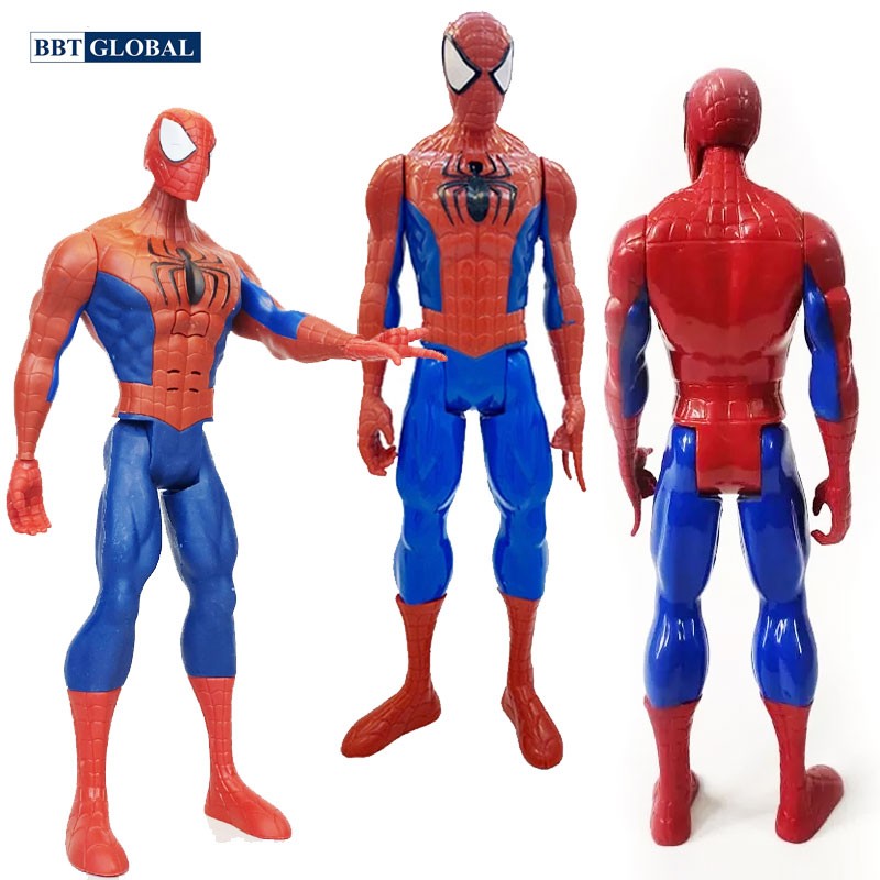 Đồ chơi mô hình siêu nhân 30cm có đèn và nhạc - Người nhện SPIDER MAN 21008-ZA