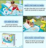 Bể bơi phao cầu trượt cá sấu chúa có vòi phun mưa INTEX 57165