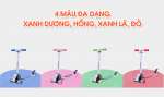 Xe trượt scooter 3 bánh cho bé BBT Global KM956A