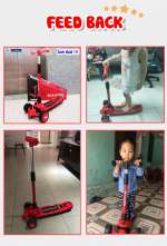 Xe trượt scooter bánh phát sáng BBT GLOBAL KM989
