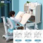Bàn học chống gù chống cận BBT GLOBAL 120cm 2 mầu xanh/hồng BB202-120