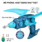 Bộ đồ chơi 4 xe khủng long gồm 4 chú khủng long QL8501C