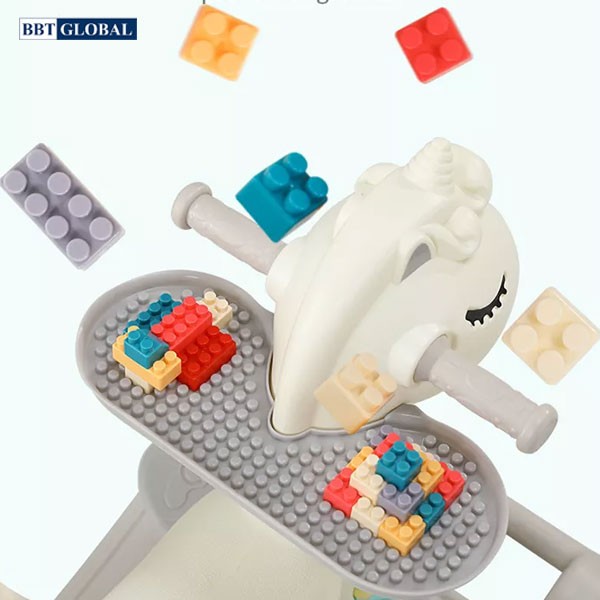Ngựa bập bênh kết hợp chòi chân 8in1 RK-514B
