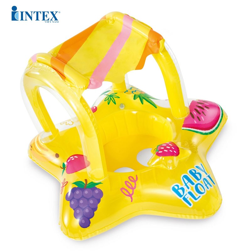 Phao bơi có mái che cho bé INTEX 56573