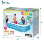 Bể bơi phao chữ nhật dài 2m INTEX 57180