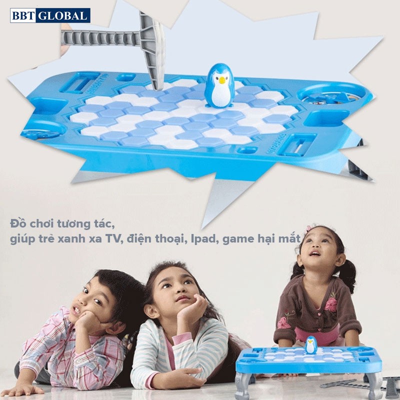 Đồ chơi phá băng giải cứu chim cánh cụt size lớn 1111-6
