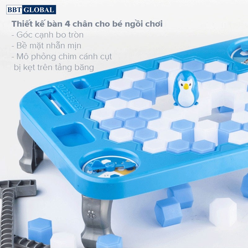 Đồ chơi phá băng giải cứu chim cánh cụt size lớn 1111-6
