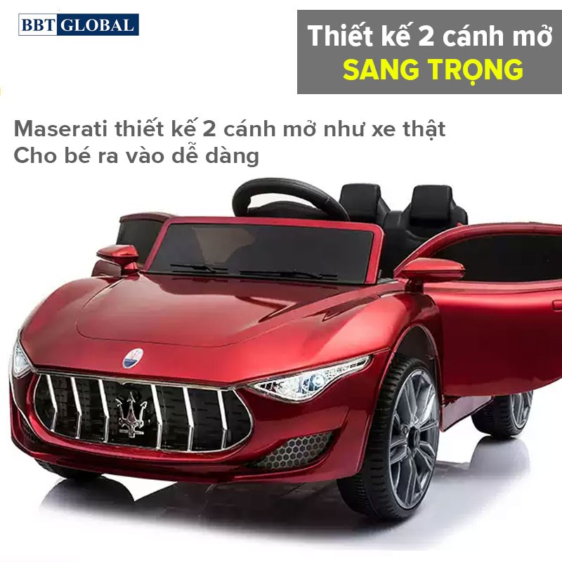 Xe Ô tô điện trẻ em dáng Maserati BBT-5599