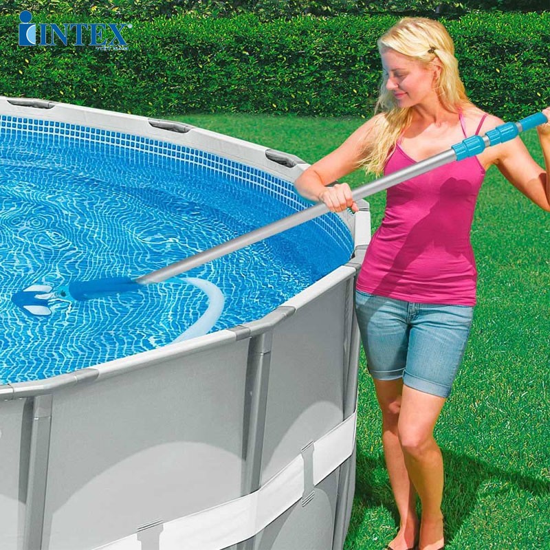 Cán nhôm nối bộ vệ sinh bể bơi dài 2m79 INTEX 29055