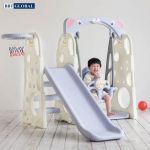 Cầu trượt xích đu Hàn Quốc 4 trong 1 CHD101