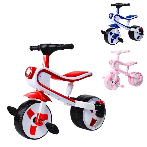 Xe chòi chân kết hợp xe đạp ba bánh cao cấp có đèn SL1302