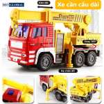 Bộ 6 xe công trình cỡ lớn cho bé XLQ-6C