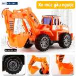 Bộ 6 xe công trình cỡ lớn cho bé XLQ-6C