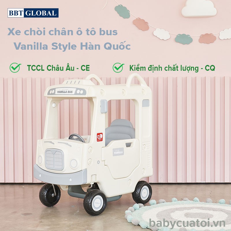 Xe chòi chân ô tô bus Vanilla Style Hàn Quốc Z08