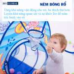 Nhà bóng chui ống 3 khoang đại dương xanh 1384 (535)