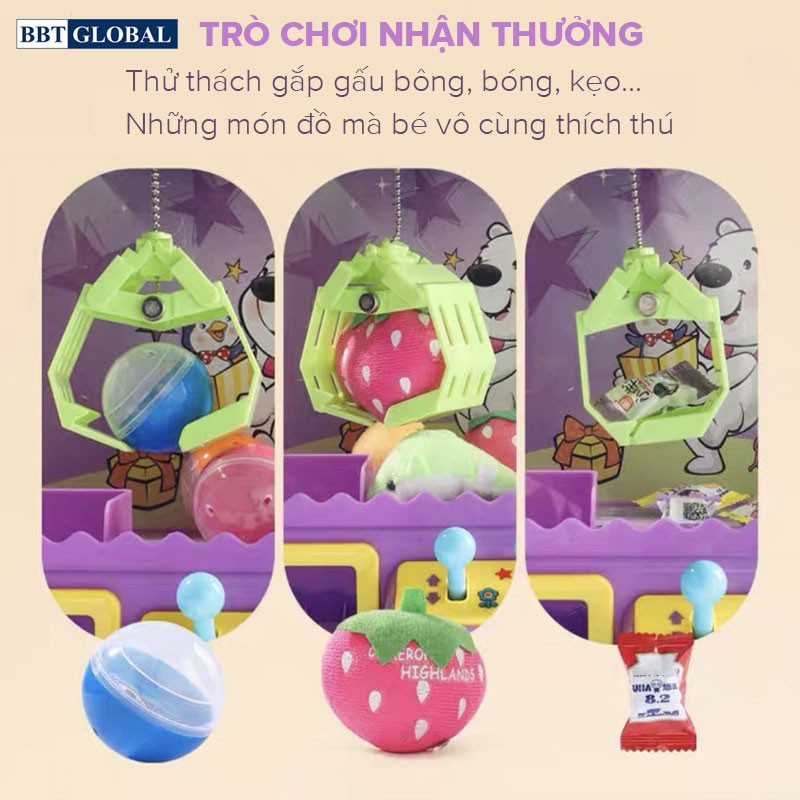 Đồ chơi máy gắp thú bông đa năng 5357-2